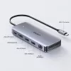 UNITEK aktiivinen USB-C-keskitin 10GBPS, M.2, HDMI, PD 100W