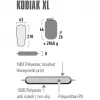 High Peak Kodiak XL yksittäispatja musta