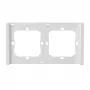 Seinäkehys Sonoff M5-80 2-kertainen valkoinen 2-moduuliasennukseen