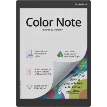 E-kirjan lukulaite PocketBook Color Note 10,3