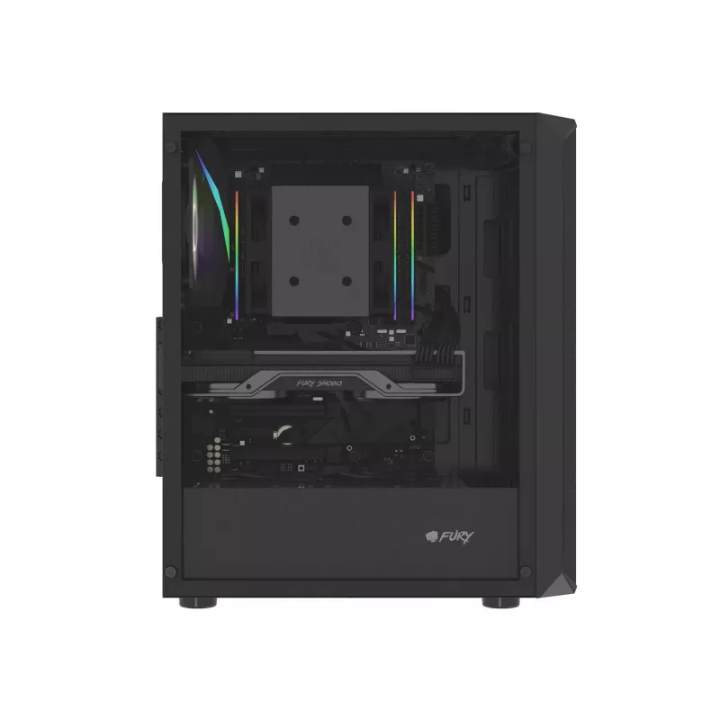 FURY Shobo SH4 RGB Midi Tower musta
