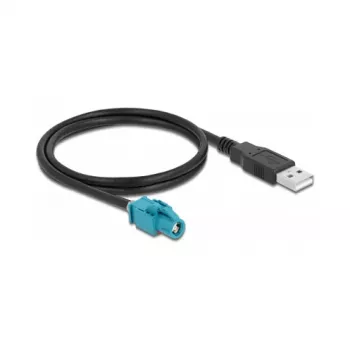 HSD Z kaapeli naaras USB 2.0 Type-A uros 1 m DeLOCK