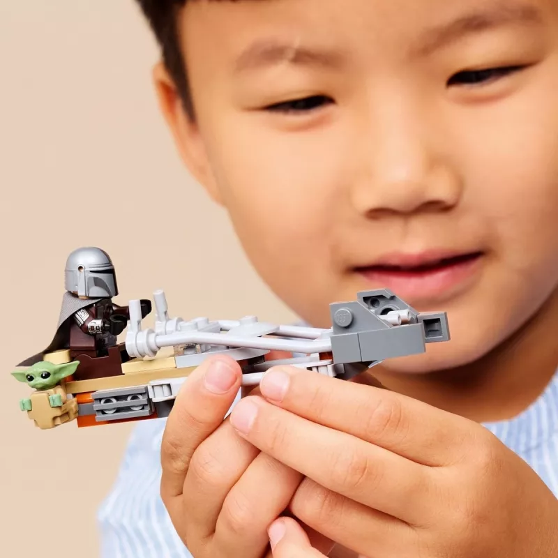 LEGO STAR WARS 75436 Mandalorialainen ja Grogun speeder-pyörä