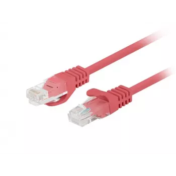 Lanberg PCU6-20CC-0100-R verkkokaapeli punainen 1 m Cat6 U/UTP (UTP)
