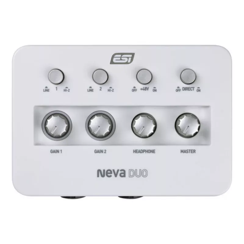 ESI Neva DUO USB-audioliitäntä, 2x tulo