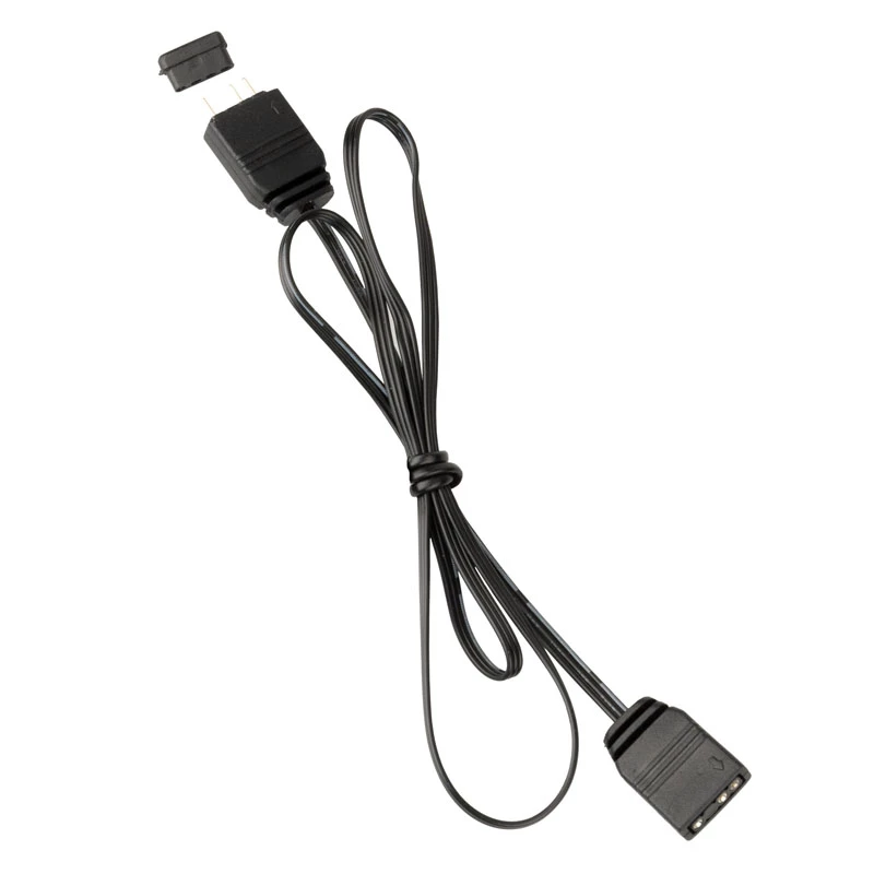 ARGB 3-pin jatkokaapeli 50 cm — Kolink, 5V, musta