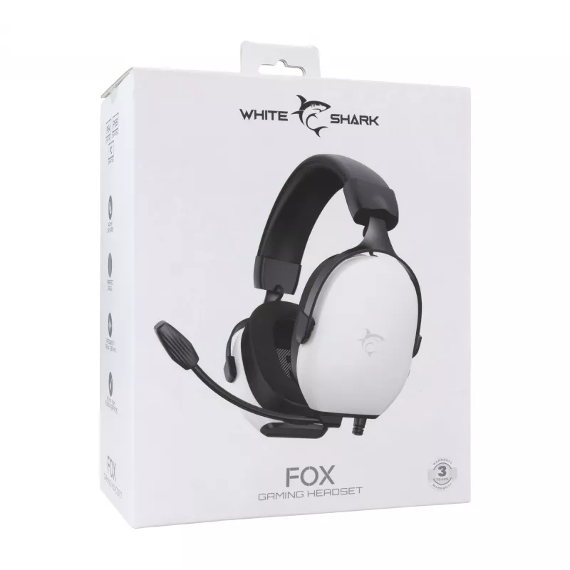 Kuulokkeet White Shark GH-2445 Fox White