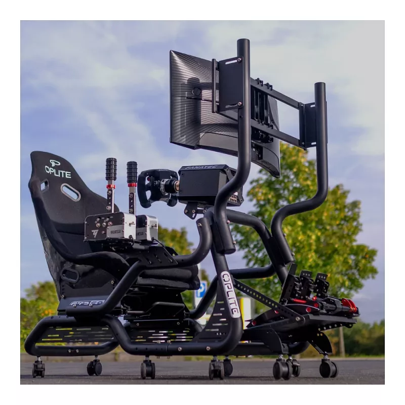 OPLITE lukittavat ohjausrullat GTR S8/S8 Elite musta retail (OP-CW)