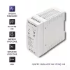 Qoltec DIN-kiskon virtalähde | 60W | 12V | 5A | valkoinen | ohut