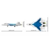 Rakennussarja Cobi SU-57 Felon, 928 osaa – Cobi malli COBl-5909