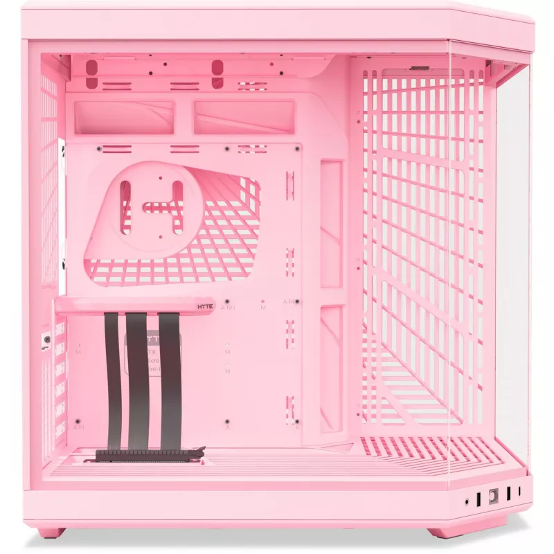 Tietokonekotelo Hyte Y70 ATX Strawberry Milk