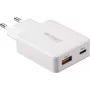 Voltcraft UC-1C1A65W01 USB-laturi USB-C USB-A pikalataus PD 3.0 valkoinen (VC-17010790)