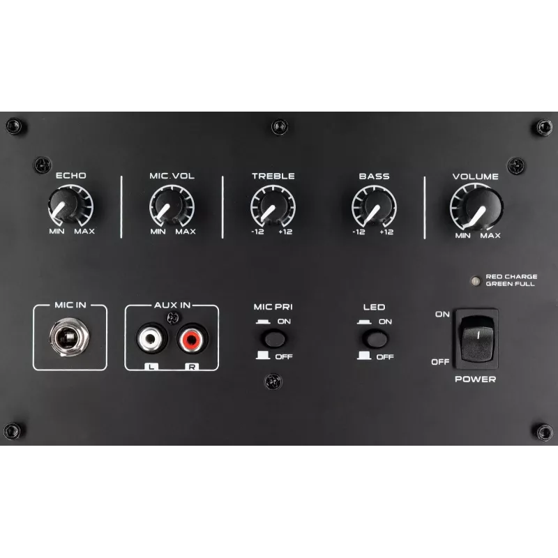 Äänijärjestelmä MB08.2 PLL FM USB/SD/BT Karaoke LED