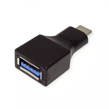 Value 12.99.9030 kaapeliadapteri USB Type-C USB Type-A musta (12.99.9030)