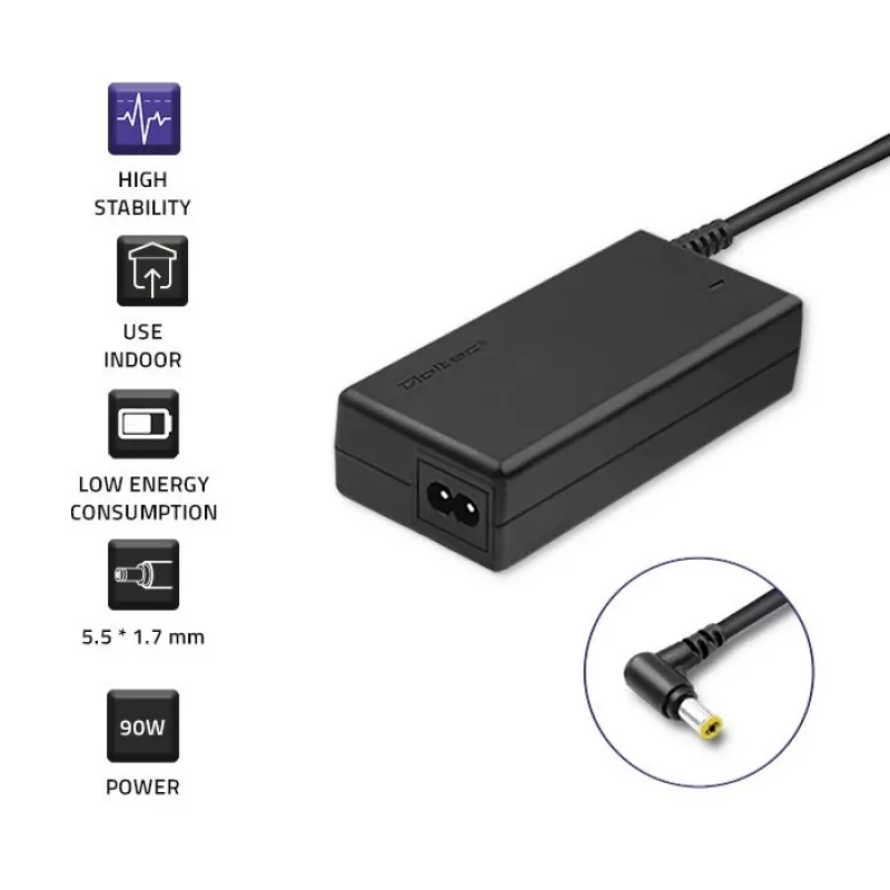 Qoltec 50087 90W virtalähde