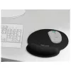 Delock ergonominen hiirimatto rannetuki musta 252x227 mm