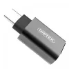 UNITEK Y-A025CGY kaapeli-/sovitinsovitin USB Type-C - USB Type-A, metalli