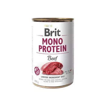 BRIT Mono Protein Beef - märkäruoka koirille - 400 g