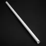 Bitspower Hardtubing 16 mm AD viistetty messinkiputki, 500 mm, valkoiseksi maalattu