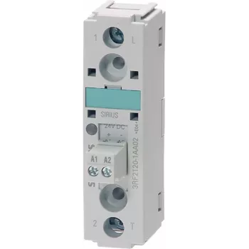 Siemens yksivaiheinen puolijohderele 3RF21 1 kpl 3RF2120-1AA02 kuormitusvirta 20 A (3RF2120-1AA02)