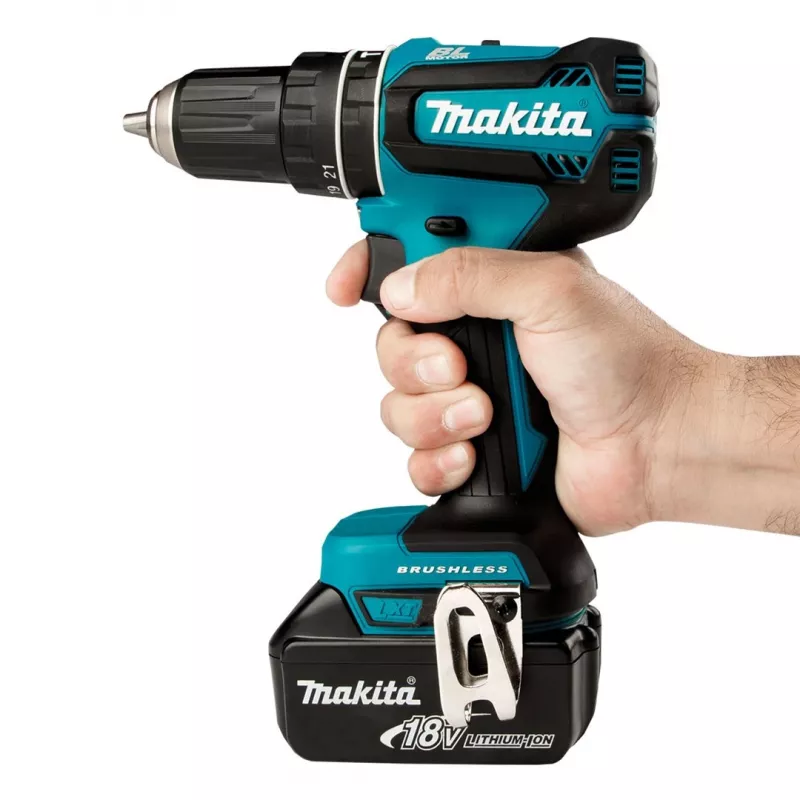 Makita DHP485Z porakone pikaistukka 1,1 kg musta, sininen