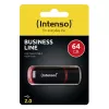 USB-muistitikku Intenso 64 GB USB Type-A 2.0 musta punainen