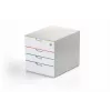 Durable VARICOLOR MIX 4 SAFE harmaa muovi 4 vetolaatikkoa