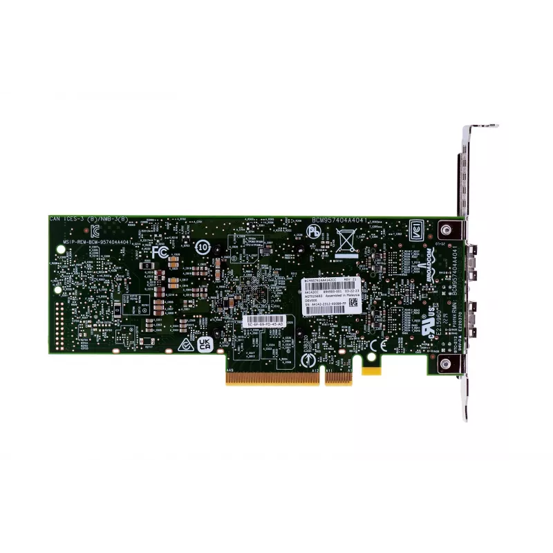 Verkkosovitin BROADCOM BCM957414A4142CC sisäinen PCI Express, langallinen, 25000 Mbit/s