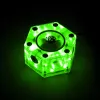 Virtausmittari BitsPower Hexagon Flow Indicator-RGB BP-HFI-RGB — RGB-valaistus, kuusikulmainen muotoilu