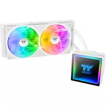 Nestemäinen CPU-jäähdytin THERMALTAKE TH240 V3 ARGB Sync AIO Snow Edition