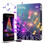 Twinkly Candies LED-joulukuusikynttilät TWKC100RGB-T 6 m kynttilän muotoinen