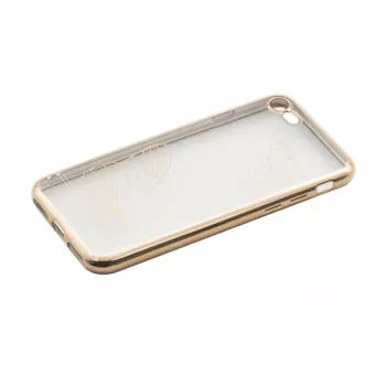 Kotelo Tellur iPhone 7 TLL121211 kulta läpinäkyvä