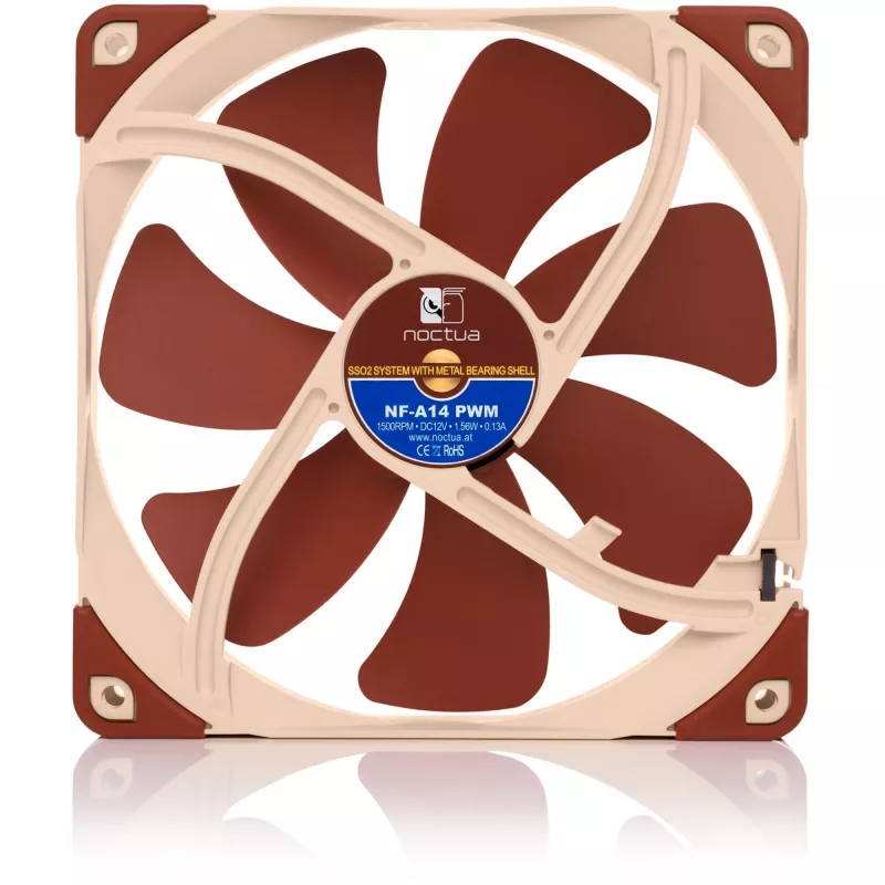 Noctua NF-A14 PWM 140mm kotelotuuletin