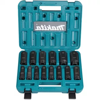 Makita E-16586 iskeväruuvinväännin hylsyavainsarja musta, vihreä
