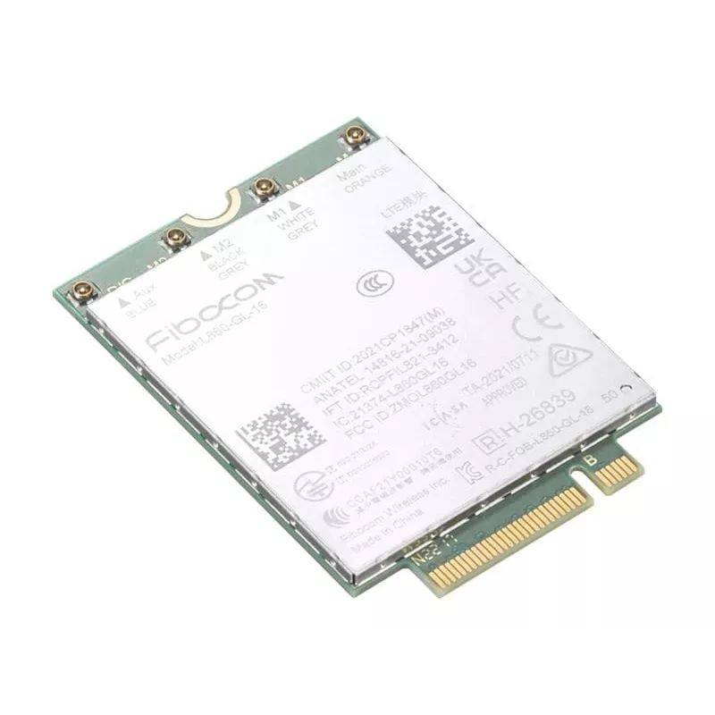 Sisäinen WWAN-kortti Lenovo 4XC1K20995, 1000 Mbit/s, langaton, M.2