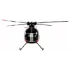 Amewi RC-helikopteri MD500 Li-Po akku 350mAh hopea/punainen (25354)