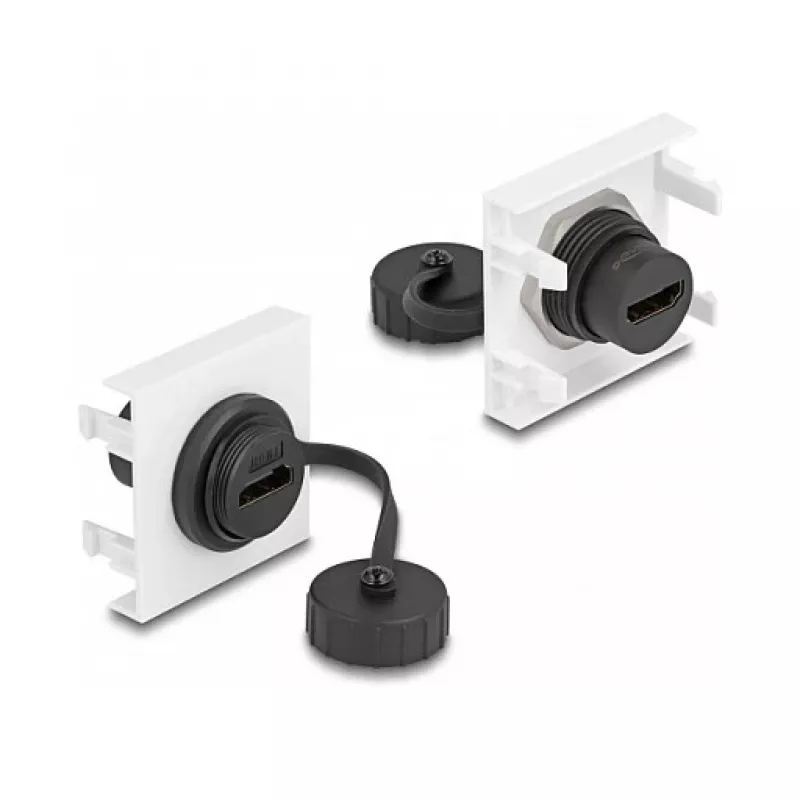 DeLOCK Easy 45 HDMI-moduuli 45 x 45 mm kaapelin pituus 0,045 m