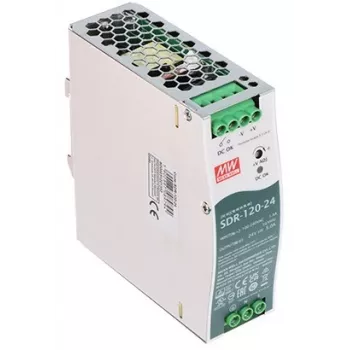 Jännitemuunnin MEAN WELL SDR-120-24
