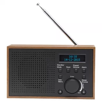 Radio Denver DAB-46DARK harmaa