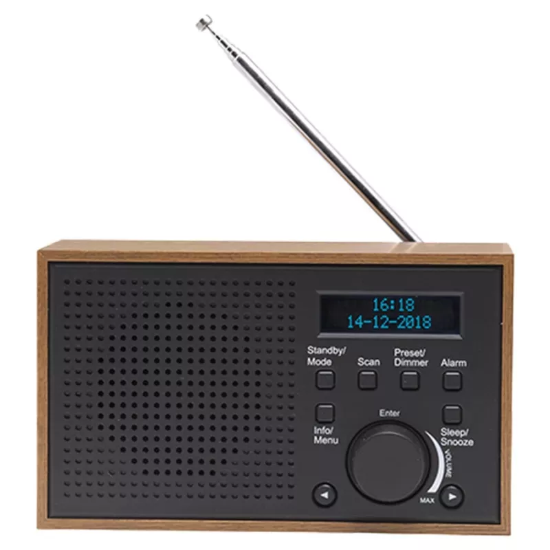 Radio Denver DAB-46DARK harmaa