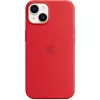Apple iPhone 14 -silikonikotelo MagSafe-yhteensopiva, (PRODUCT)punainen