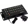 Composite-kytkin EUROLITE AVS-802 8-kanavainen 2U telineasennus