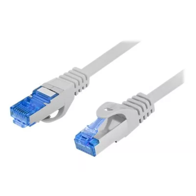 Verkkokaapeli LANBERG PCF6A-10CC-0150-S Cat6a S/FTP RJ-45 — 1,5 m, harmaa