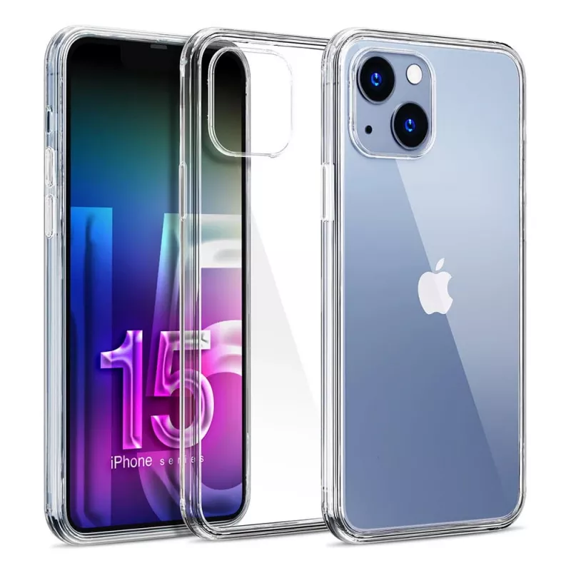 3MK Clear Case puhelinkotelo 3MK iPhone 15 läpinäkyvä muotoilu