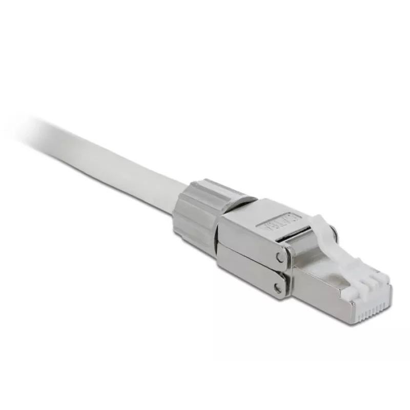 Kaapeliliitin DeLOCK 86477 RJ-45 harmaa