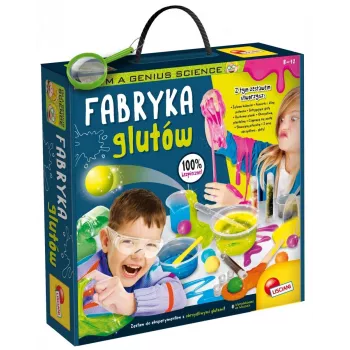 Limatuotannon askartelusetti Liscianigiochi I'M A Genius – käytännöllinen limanvalmistussetti