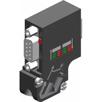 Siemens 6ES7972-0BB61-0XA0 kaapelin sukupuolenmuunnin