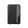 Synology DS225+ 2 Bay NAS työpöytä Intel® Celeron® J4125 2 GB DDR4 Synology DSM musta – vain Synology HDD