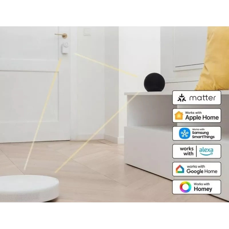 Nuki Smart Lock Go (2025) 221148 älylukko ovelle, Bluetooth, Wi-Fi ja Matter