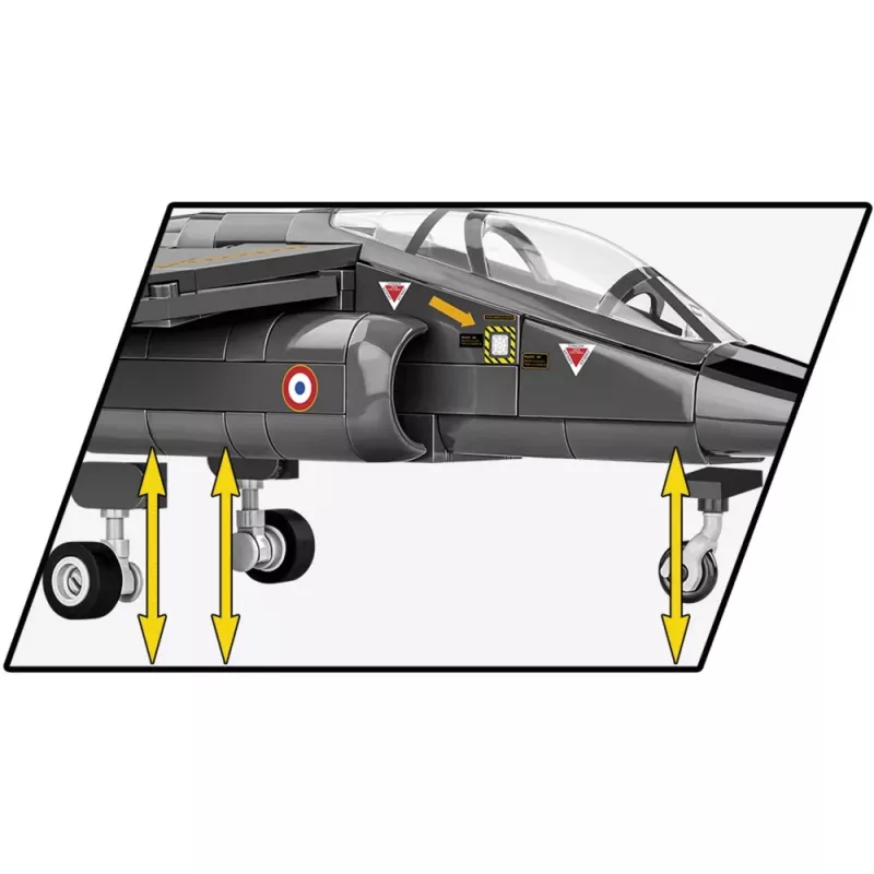 Rakennuspalikat COBI Alpha Jet Armed Forces 364 osaa